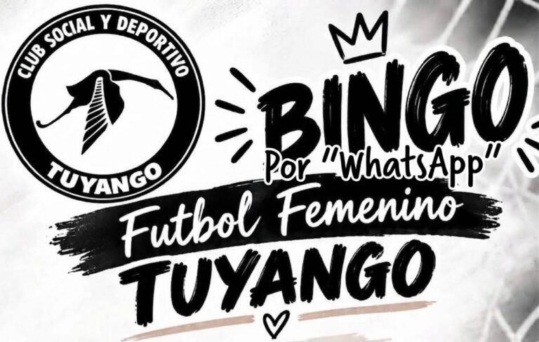 Las chicas del fútbol femenino de Tuyango organizan un «Bingo por WhatsApp» para este domingo