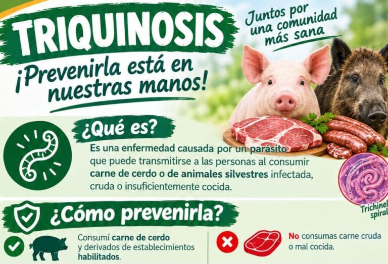 Alerta triquinosis | El Municipio de Piedras Blancas se suma a la prevención