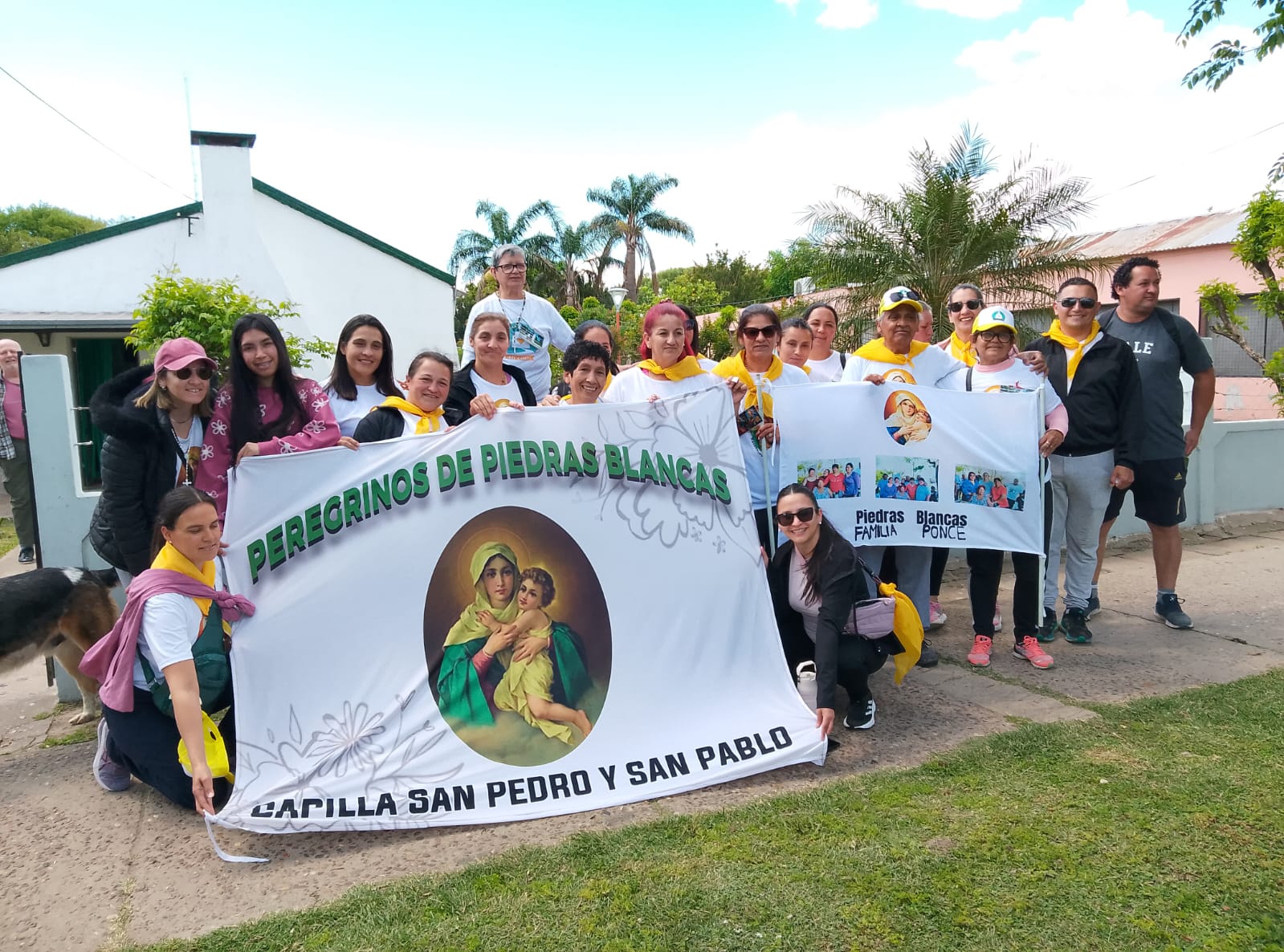 Con fe y devoción, peregrinos de Piedras Blancas se sumaron a la 44° Peregrinación de los Pueblos